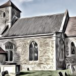 Sketch of St Andrew's Church