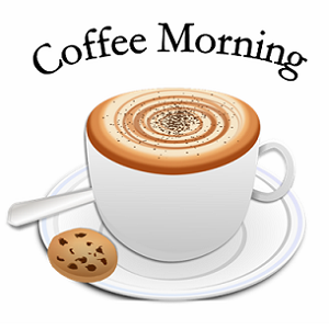 Drawn picture of a cup of coffee